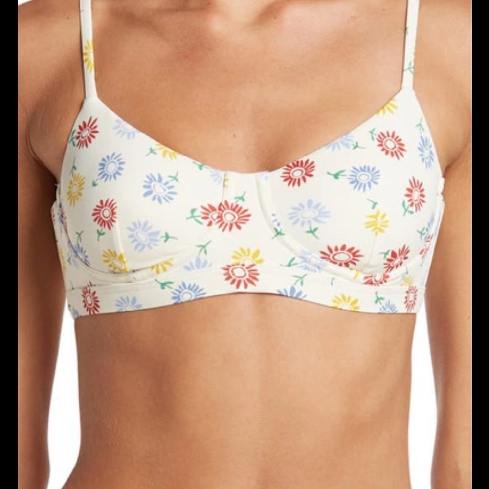 Madewell Second Wave Sunny Floral Bikini Set